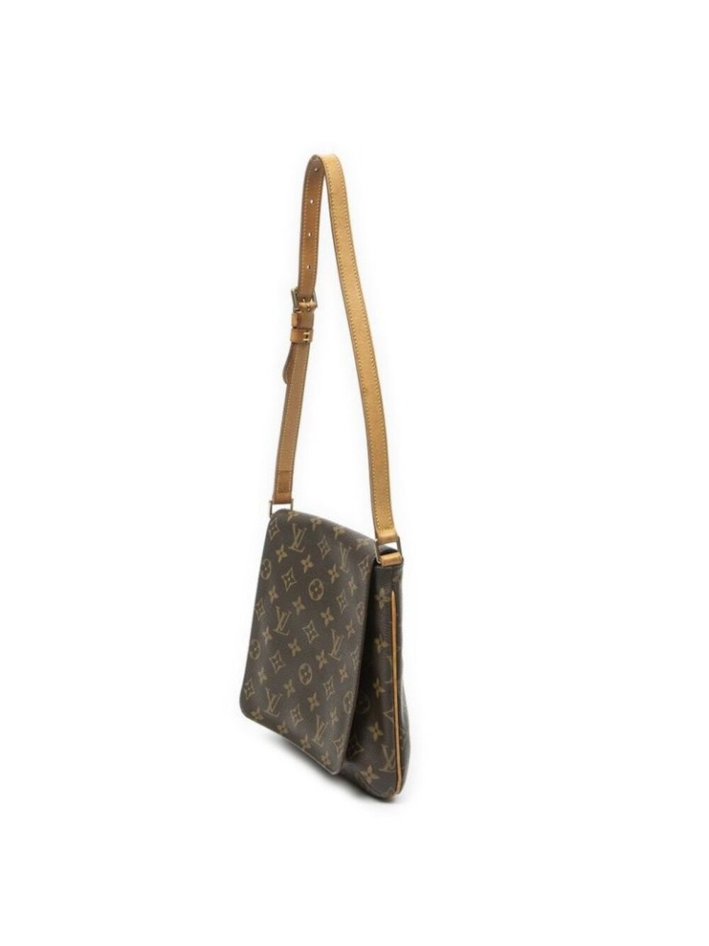 ★SOLD★ Louis Vuitton Musette Salsa Brown Monogram Canvas Messenger Bag - Picture 2 of 10